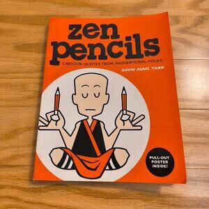 Book: Zen Pencils Cartoon Quotes from Inspirational Folks Includes Poster (GU)